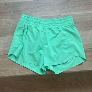 Green Athleta shorts size L/12